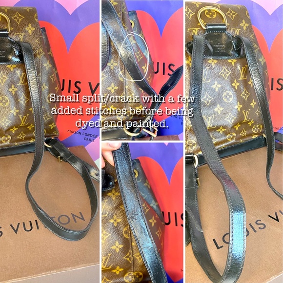 Louis Vuitton Montsouris MM backpack custom - Picture 5 of 16
